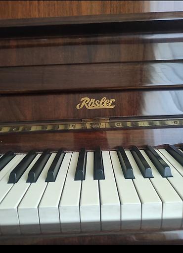 Musiqi alətləri: Rösler pianinosu – şaquli (upright) model - Brend: Rösler - Korpus — 3