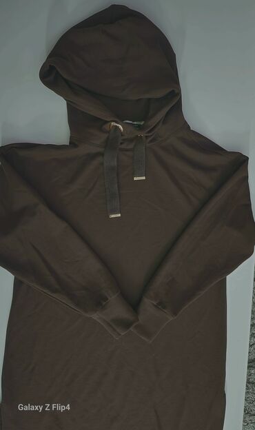 Haljine: Studio Untold XS, bоја - Braon, Oversize, Dugih rukava — 3