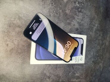 айфлн: IPhone 12, 128 ГБ, Синий, Коробка, 80 %