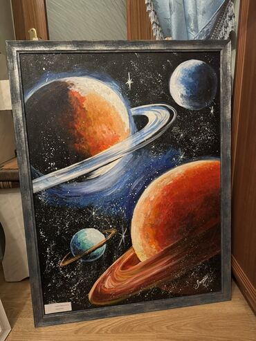 data kabel lan: Məhsul: Rəsm əsəri – “Qalaktika” Müəllif: Ləman Bayramova (tablonun