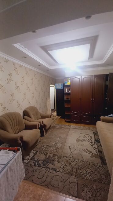 недвижимость г ош: 2 комнаты, 48 м², 105 серия, 1 этаж, Евроремонт