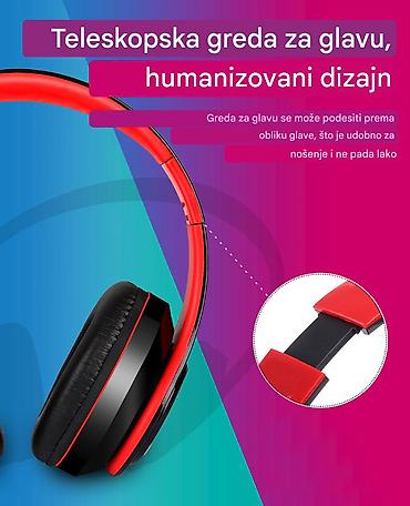 Slušalice: Nove kvalitetne bežične slušalice (bluetooth). Imaju ugradjen — 7