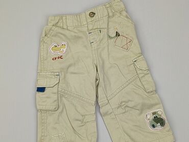 skarpetki bez szwów dla dzieci: Baby material trousers, 6-9 months, 68-74 cm, condition - Good