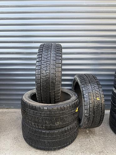 Шины 215 / 45 / R 17, Зима, Б/у, Комплект, Легковые, Германия, Pirelli