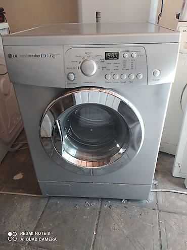 lg 65: Paltaryuyan maşın LG, 7 kq, İşlənmiş, Avtomat, Qurutma var, Kredit yoxdur, Ödənişli çatdırılma — 3