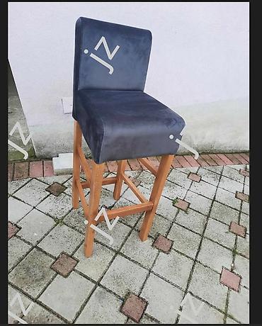 Stilske stolice: Barske stolice sa naslonom - Model: barske stolice sa visokim — 8