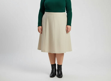 spódnice camel: Women`s skirt, size 4XL