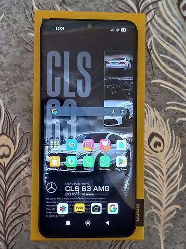 poko c75: Poco C75, 256 GB, rəng - Qara, Barmaq izi — 3