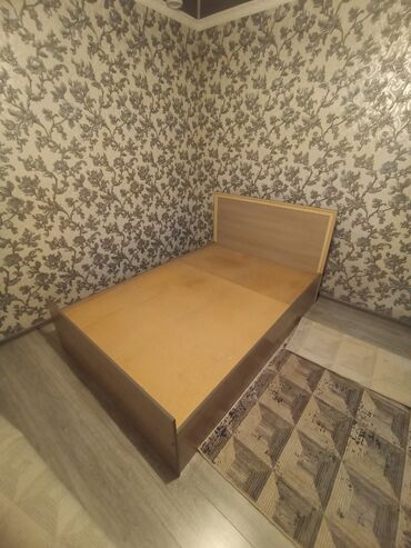 мебел буву: Диван-кровать, цвет - Серый, Б/у