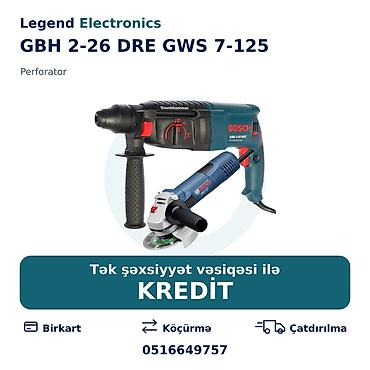 dinamometrik acar: Elan başlığı: Perforator GBH 2-26 DRE GWS 7-125 Məhsul təsviri: - — 1