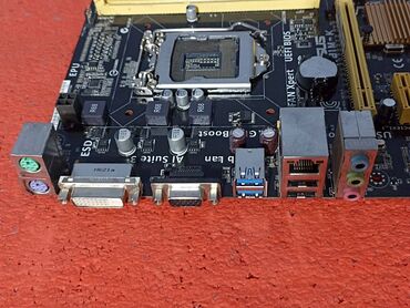 Настольные ПК и рабочие станции: Материнская плата, Б/у, Asus, LGA1150, Micro-ATX, Для ПК
