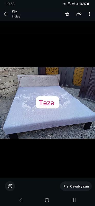 Mebellərin yığılması: Təzə çarpayılar. 1 nəfərlik çarpayılar 60manat. 2 nəfərlik taxt — 14