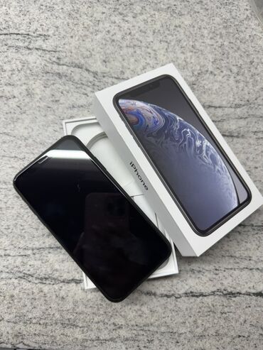 iphone xr чехлы: IPhone Xr, Б/у, 128 ГБ, Черный, Коробка, 78 %