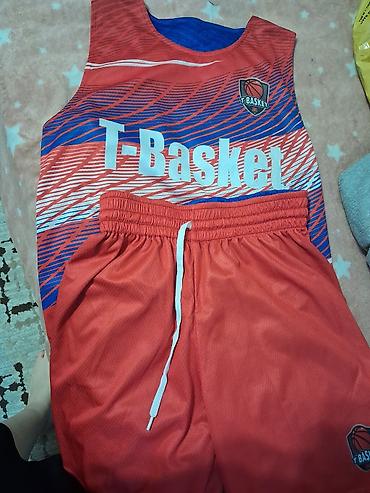 maykalar: Uşaq/yeniyetmə üçün basketbol forması dəsti – T-Basket brendli. - — 1
