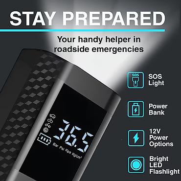 Транспорт: STSCELZ Portativ Smart Nasos (Power Bank və LED İşıqlandırma) — 5