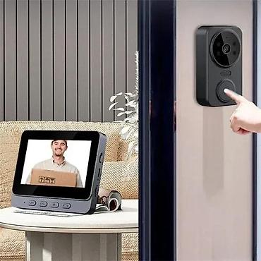 KUĆNO ZVONO SA KAMEROM I MONITOROM M10 WIFI SMART | Камера за звоно