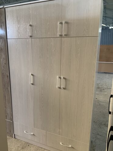 Шкафы для одежды: Шкаф для одежды, Новый, Прямой, ЛДСП — 6