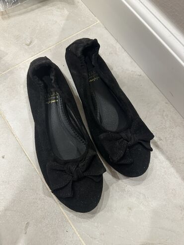 обувь мужская зимняя: Туфли 36, цвет - Черный