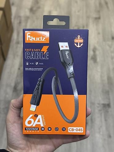ipad 128: Кабель Fsudz CB-045 Lightning — для быстрой зарядки и синхронизации — 1