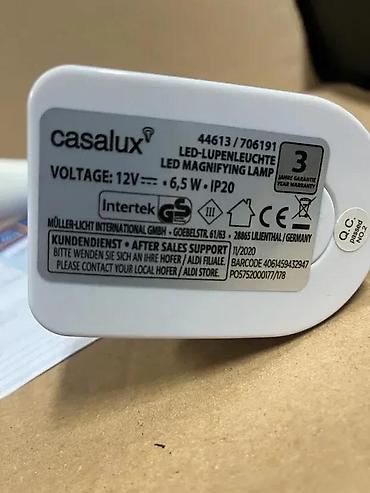 helanke sa kompresijom: Casalux LED lupa lampa sa stalkom i štipaljkom - LED radna lampa sa — 9