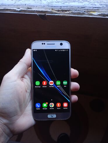 Samsung: Samsung Galaxy S7, 32 GB, rəng - Qızılı, Barmaq izi