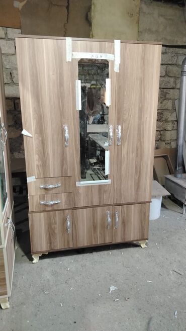 Dolablar: Yeni, Açılan, 3 qapılı Düz dolab, Qarderob, paltar dolabı, Azərbaycan — 13