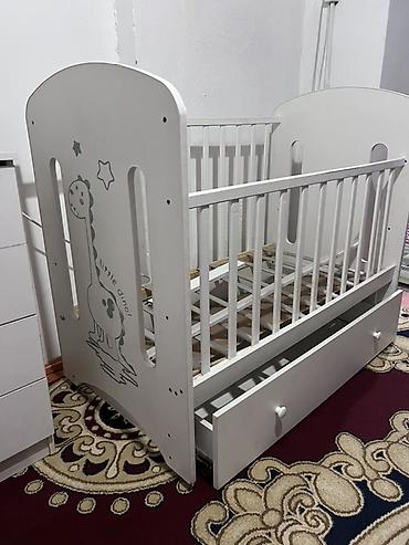 односпальные кровати с ящиками бишкек: Детская кроватка с маятниковым механизмом и выдвижным нижним ящиком — 1