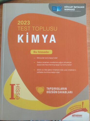 kimya test toplusu 1 ci hisse pdf 2024: Kimya test toplusu 2023