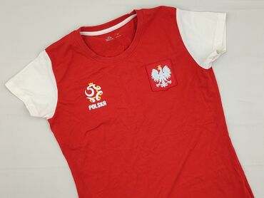 t shirty z czerwonem napisem: T-shirt damski, rozmiar XL