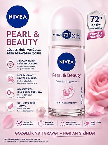 qadın sapaşkiləri: NIVEA Roll-on dezodorant/antiperspirant seriyası – 50 ml Variantlar — 3