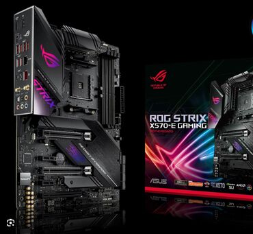 запчасть ноутбук asus: Материнская плата, Б/у, Asus, AM4, Для ПК