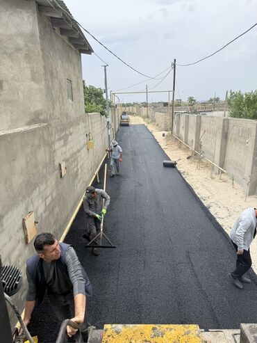 Tikinti işləri: Asfaltlama və yol örtüyü xidməti - Xüsusi texnika ilə isti asfalt — 6