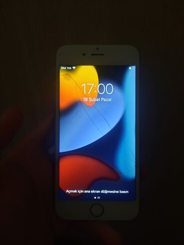 telefon ekrani: IPhone 6s, < 16 GB, Gümüşü