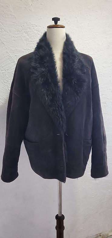 Дубленка, Германия, Короткая модель, Оверсайз, L, XL, M