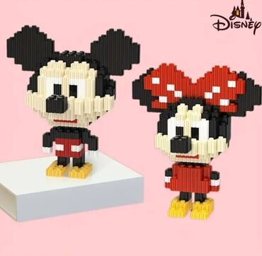 Oyuncaqlar: ● Mickie və Minnie Mouse fiqurlari lego
● her biri 7 azn
