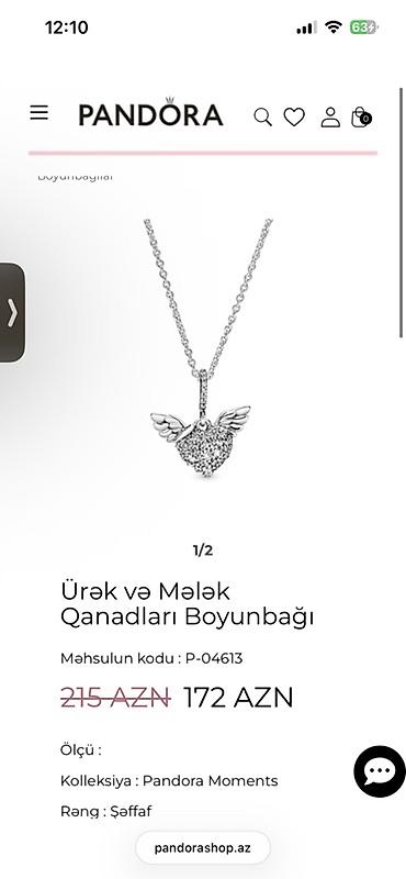 Boyunbağı, Pandora, Gümüş