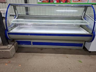 Soyuducu avadanlığı: Soyuducu vitrin. Qarşısı oval. Ölçüsü 200/90/130 0° C-yə qədər — 1