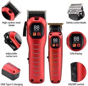 Trimmerlər və saç qırxan maşınlar: Saç qırxan maşın, Geemy, Yeni, Pulsuz çatdırılma, Ödənişli çatdırılma, Rayonlara çatdırılma — 4