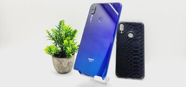 ретми 9 а: Xiaomi, Redmi Note 7, Колдонулган, 64 ГБ, түсү - Көк, 2 SIM