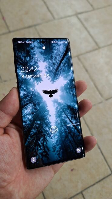 Тарелки: Samsung Note 10, 256 ГБ, цвет - Белый, Битый