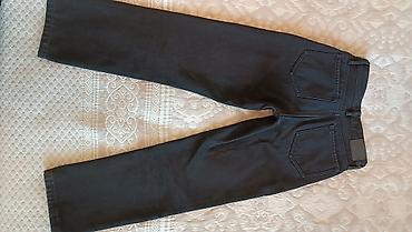 Джинсы и брюки: Джинсы и брюки, цвет - Черный, Б/у — 8
