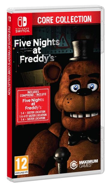 Oyun diskləri və kartricləri: N sane trilogy five nights at freddys core collection lalafo.az -da Oyun diskləri və kartricləri: N sane trilogy five nights at freddys core collection