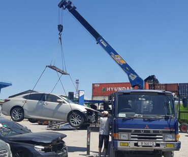 Автовышки, краны: Кран манипулятор - Доставка грузов по г Бишкек. - сам гружу, сам
