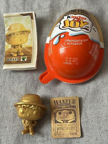 Статуэтки: Коллекционная игрушка Kinder Joy x One Piece — фигурка Монки Д. Луффи — 1