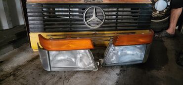 Передние фары: Комплект передних фар Mercedes-Benz 2003 г., Б/у, Оригинал, Германия