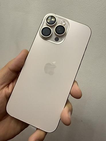 ipone 13 pro max: IPhone 16 Pro Max, Б/у, 256 ГБ, Золотой, Зарядное устройство, Защитное стекло, Чехол, 89 % — 6