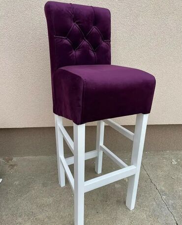 Stolice: Barske stolice sa naslonom – tapacirane, udobne i stabilne - Dizajn — 9