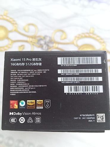 msı laptop fiyatları: Xiaomi 15 Pro, 512 GB, rəng - Mavi — 3