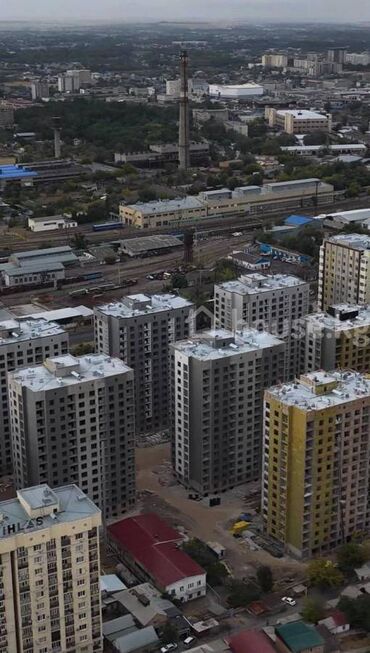 квартиры в рассрочку в бишкеке без первоначального взноса 2023: 1 комната, 52 м², Элитка, 11 этаж, ПСО (под самоотделку)