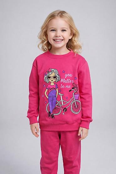 Uşaqlar üçün digər geyimlər: Uşaq üçün iki hissəli idman dəsti - Model 1: Uzunqollu sweatshirt və — 2